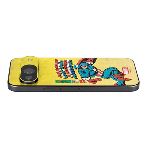 Marvel Classic Comics Captain America Google Pixel 9 Skin